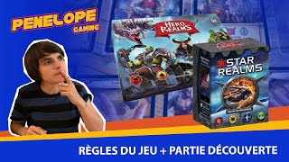 Hero & Star Realms - Partie Live avec Kyoshiro - Spécial Noël - Jeux de société