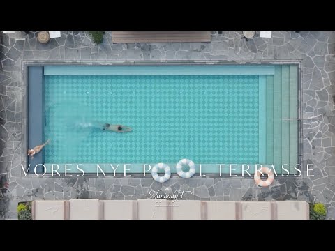 Vores nye Pool terrasse 2025 - Marienlyst Strandhotel