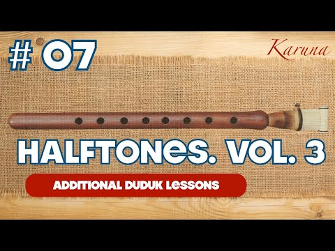 Additional duduk lessons #07. Halftones. Vol. 3 #karunaduduk