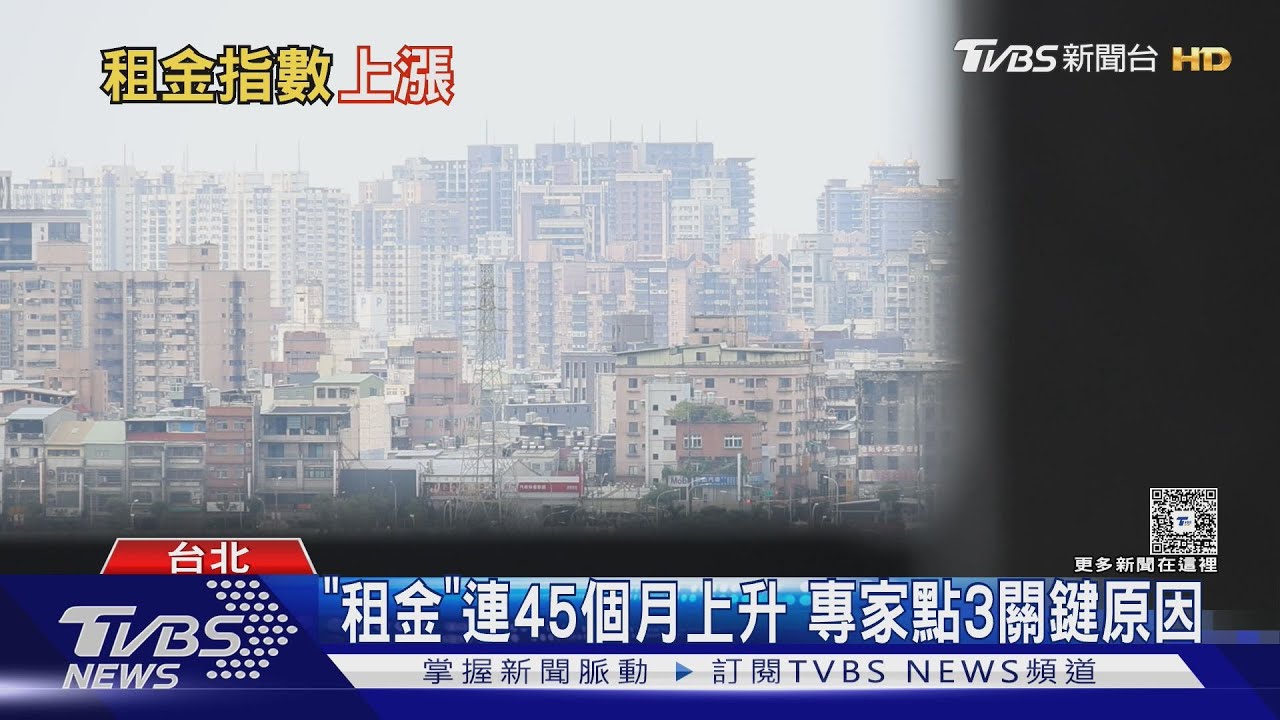 「以租代買」需求增!房東成本反映租金 租金指數連45個月上升
