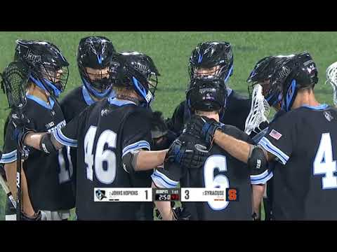 Syracuse vs Hopkins Lacrosse Highlights | 2024 College Lacrosse