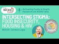 Intersecting Stigma Food Insecurity Housing HIV