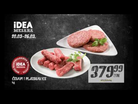 IDEA: super ponuda mesa 20. - 26.03.2017.