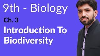 Introduction to Biodiversity Biology - Ch 3 Biodiversity  - 9th Class Biology