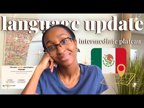 language learning update | intermediate plateau, shifting priorities, & making changes