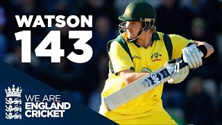 Shane Watson Smashes Sensational 143 | England v Australia 2013 - Highlights