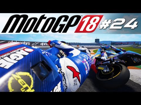 MotoGP 18 | RIDER CAREER #24 | MOTO2 TITLE FINALE | Valencia (Pro)