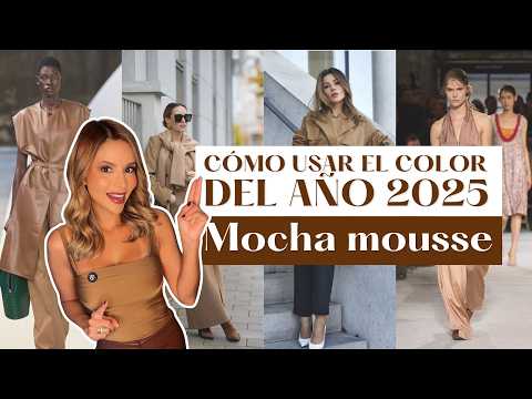 HOW TO USE THE COLOR OF THE YEAR 2025 MOCHA MOUSSE – How to combine it. How to use it to your adv…