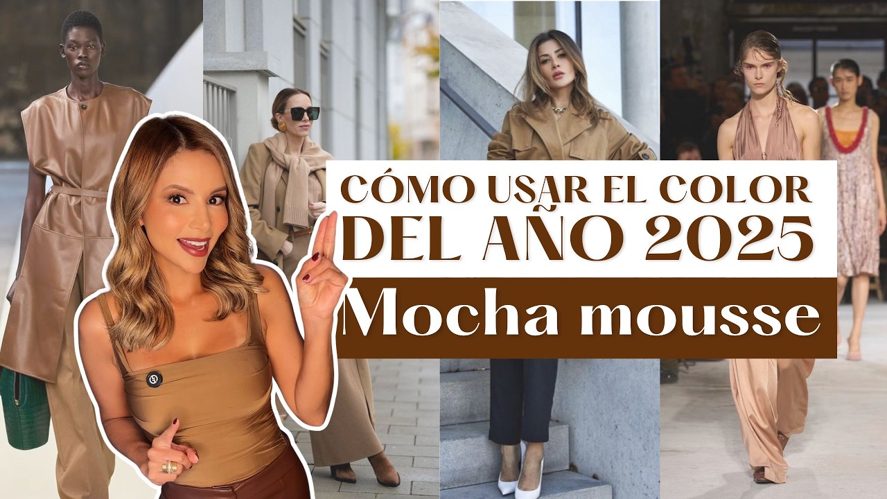 HOW TO USE THE COLOR OF THE YEAR 2025 MOCHA MOUSSE - How to combine it. How to use it to your adv...