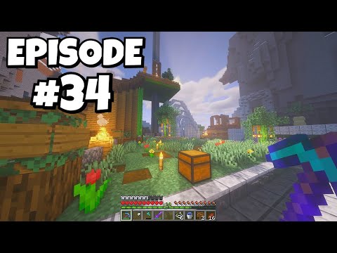 Dumbcraft: Episode #34 - WORLD TOUR using Shaders for the 1st time...