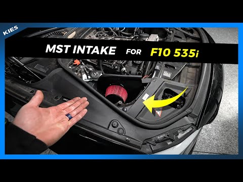 The all new F10 535i RELOCATED INTAKE from MST PERFORMANCE