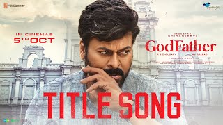 Download lagu God Father - Title Song - Lyrical | Megastar Chiranjeevi | Nayanthara | Thaman S | Mohan Raja mp3