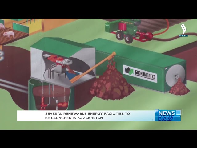 Several renewable energy facilities to be launched in Kazakhstan