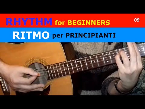 Facile Tutorial Chitarra per PRINCIPIANTI (Ritmo) - Easy Guitar Tutorial for BEGINNERS (Rhythm)