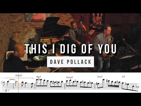 Dave Pollack on "This I Dig of You" | Solo Transcription (Eb)