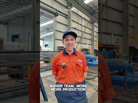 MEET OUR STEEL SECTION FOREMAN – LUKE BROWN! 💪👋 #shorts