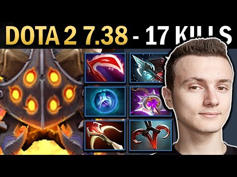 Clinkz Gameplay Miracle with 17 Kills and Daedalus - Dota 2 7.38