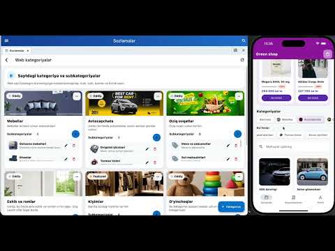 Kategoriyalar va subkategoriyalar videosining prevyusi