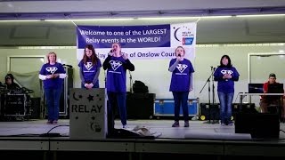 Hallelujah A Capella- Relay for Life Onslow County 2016
