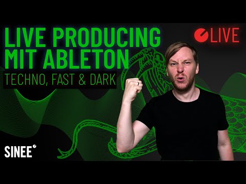 Techno Producing Live Session mit Björn Torwellen | Fast & Dark Techno in Ableton Live