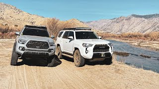 3RD GEN TACOMA TRD OFF ROAD & 4RUNNER TRD PRO ON KERN VALLEY TRAILS!