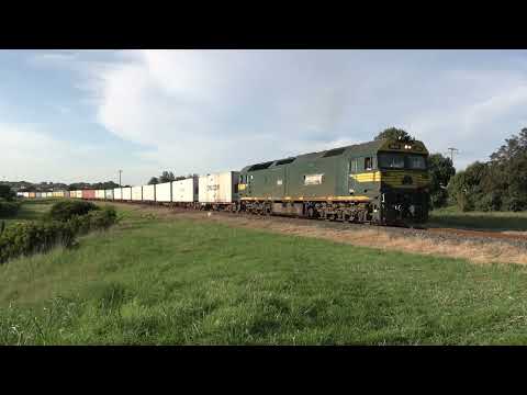 Chasing 9204 Warrnambool Freight Train