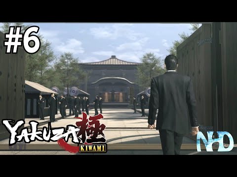 Let's Play Yakuza Kiwami (pt6) Funeral at Tojo Clan Headquarters