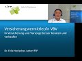Informations Video Zur Ausbildung Zum Zur Versicherungsvermittler In VBV