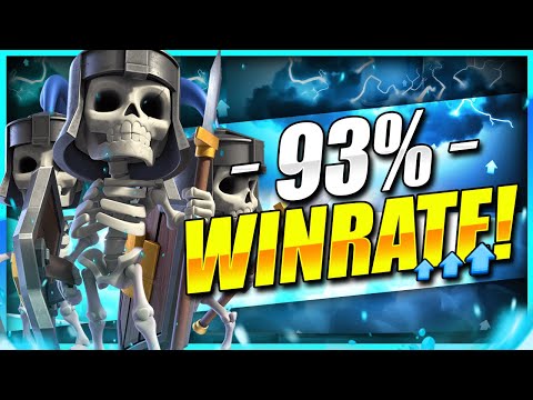 93% WIN RATE!! NEW BEST ROYAL GIANT DECK DESTROYS CLASH ROYALE!! 🏆
