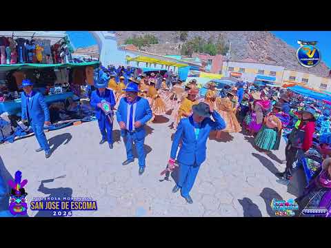 Morenada Escoma 2026 - La Paz Bolivia PODEROSA MORENADA CENTRAL SAN JOSÉ DE ESCOMA