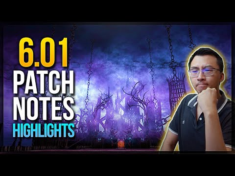 Endwalker 6.01 Patch Notes. NEW RAID! [No Spoiler]