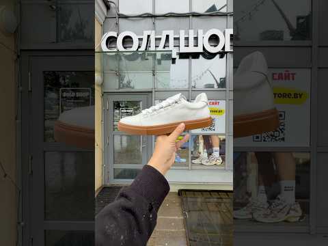 фото balenciaga arena leather sneakers low 'white gum' 0