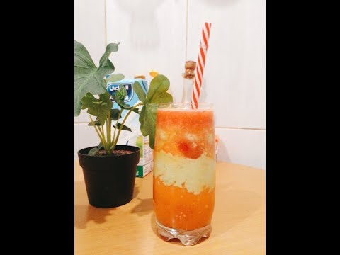 Cocktail Drink,, Strawberry Carrot Avcado... Different style,,Different Taste..