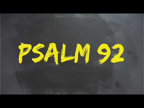 PLASTER MIODU || Psalm 92: Ciągle od nowa