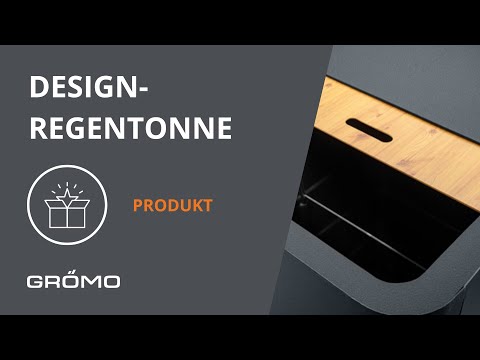 Entdecke die neue Design-Regentonne von GRÖMO