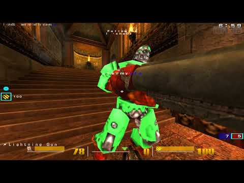 Quake 3 OSP: cha0ticz vs stermy pro q3dm6 cyberxgames