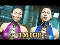 MILEENA KITANA SISTERLY BONDING MOMENTS DIALOGUE MORTAL KOMBAT 11 ULTIMATE VERSION