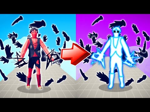 TURN EVERYONE INTO NEON GLOWING BODY | TABS - Totally Accurate Battle Simulator