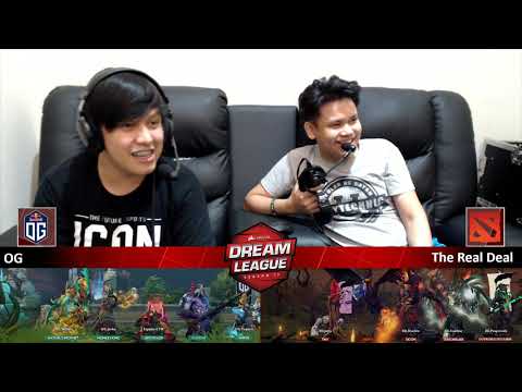 OG vs The Real Deal Game 1 (BO3) l Dreamleague Major season 11 EU Qualifiers