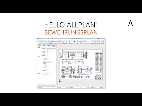 Hello Allplan! 2022 - Bewehrungsplan