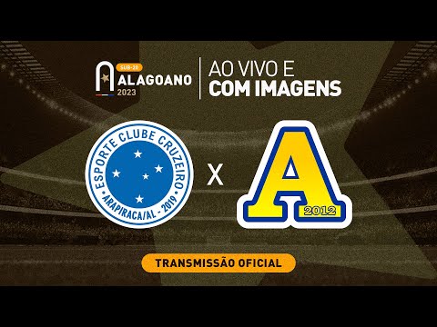 Cruzeiro x Desportivo Aliança- ALAGOANO SUB 20 - QUARTAS DE FINAL