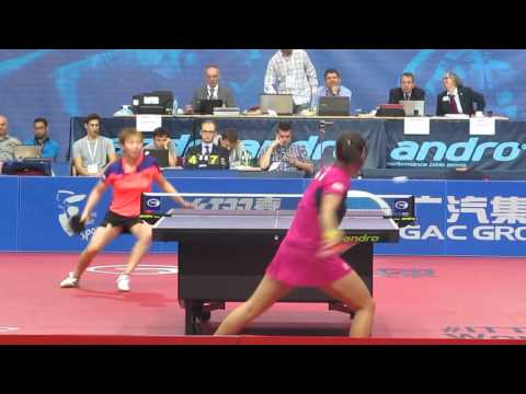 Liu Shiwen - Zhu Yuling: SUPER point