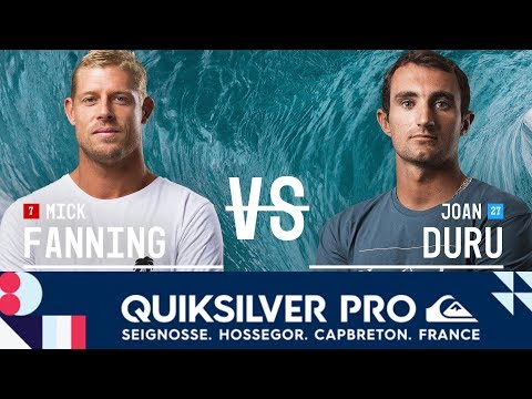 Mick Fanning vs. Joan Duru - Round Five, Heat 3 - Quiksilver Pro France 2017