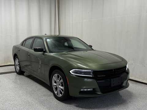 2023 Dodge Charger SXT AWD in Green for sale at Park Mazda in Sherwood Park, AB