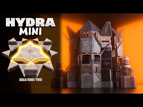Hydra mini - INSANE Duo/Trio Base Design *Rust 2023*