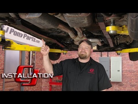 Mustang Maximum Motorsports Subframe Connectors Full Length Set 1979-2004 Installation