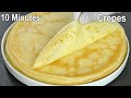 How To Make Crepes At Home Easy Crepe Recipe