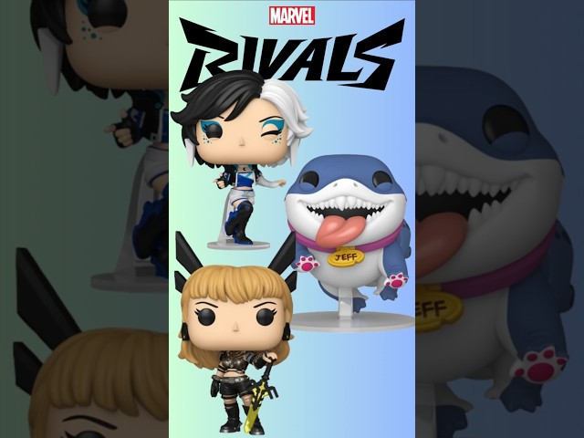 Vídeo relacionado con Funko Pop! Keychain: Marvel Rivals - Jeff - Figura de Vinilo Coleccionable - Idea de Regalo - Mercancía Oficial - Juguetes para niños y Adultos - Figura Modelo para coleccionistas y exhibición