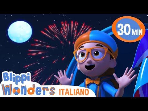 Fuochi D'Artificio | Blippi Wonders in Italiano | Video educativi per bambini