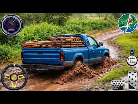 4x4 Offroad Jeep Driving Simulator 3D - Drive SUV 4x4 jeep Offroad Game - Android GamePlay